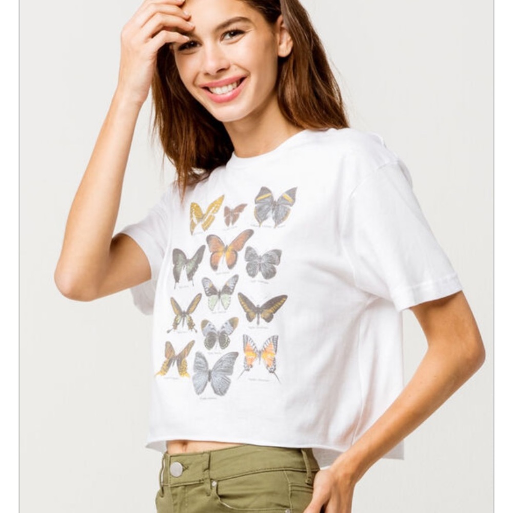 Butterfly Crop Top